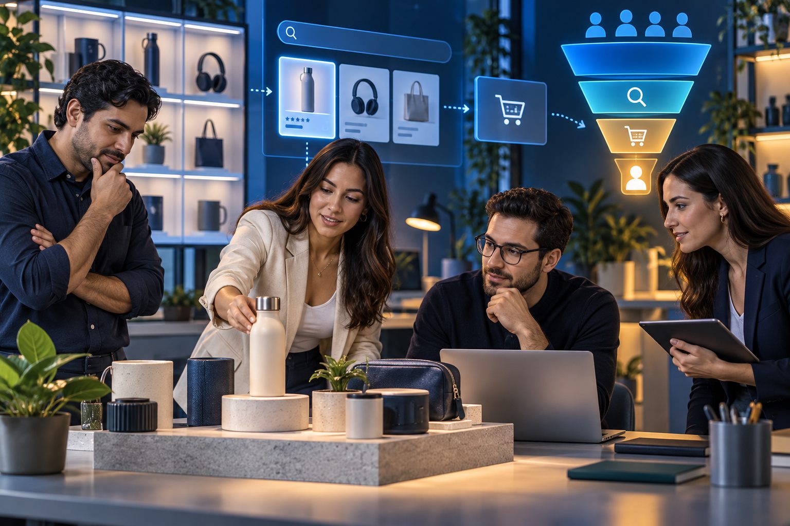 Equipo de marketing relaciona productos de una marca con búsqueda, consideración y compra en retail media